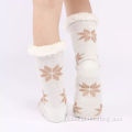 Ladies Slipper Socks With Grips Mens Custom Warm Thick Chunky Slipper Socks Manufactory